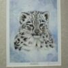 "Snow Leopard Cub" by Christopher Bacon - Image 2